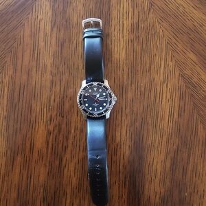 Citizen Black and Steel Men's Quartz Dive Watch